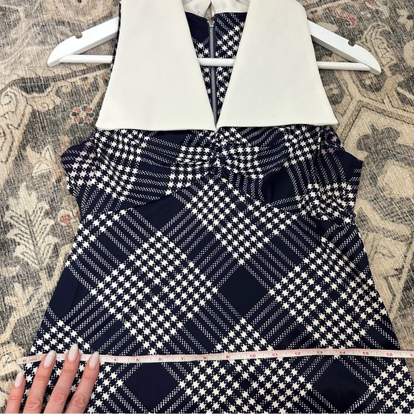 Vintage Patchwork Maxi Dress with Collar - Picture 13 of 14